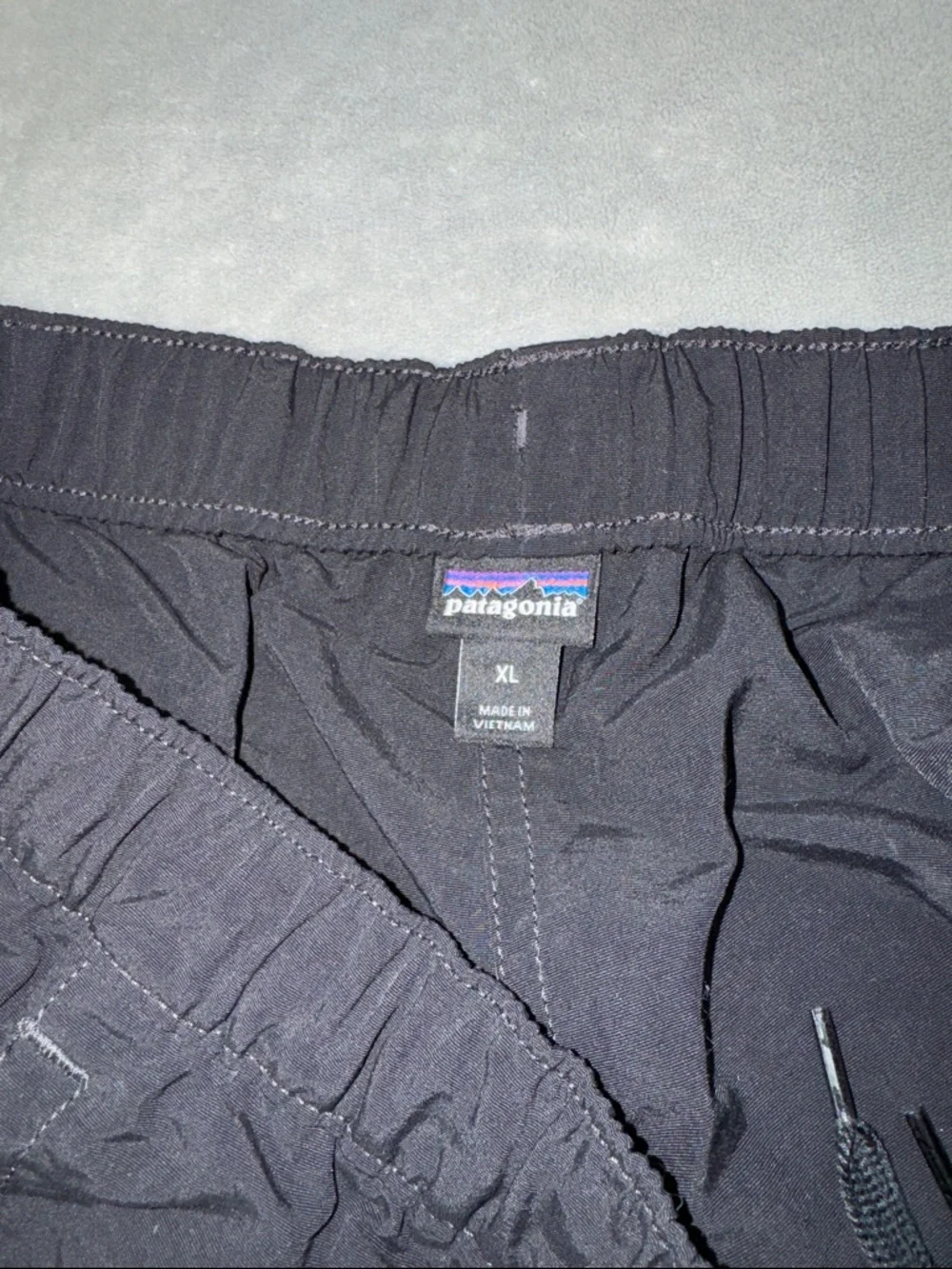 Patagonia Barely Baggies Black Women's Shorts XL